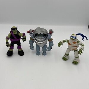 Teenage Mutant Ninja Turtles‎ Lot 3 Armaggon Mutant Mummy Stealth Tech Donatello